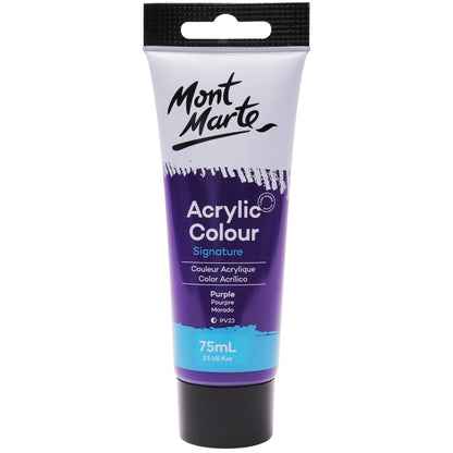 Acrylic Colour Paint 75ml - Purple image 0