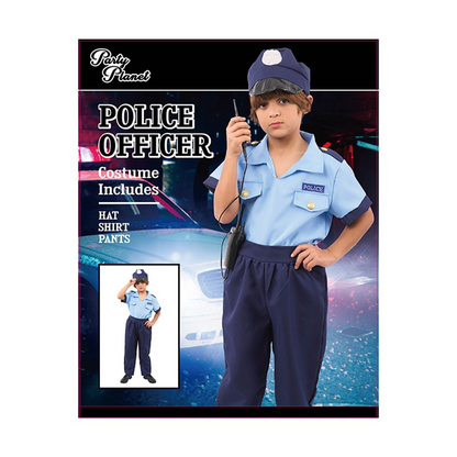 Boys Policeman Costume XXLarge (H: 152cm W: 64cm) image 0