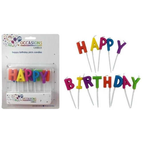 CANDLE HAPPY BIRTHDAY PICKS image 0