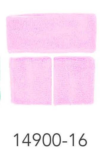 Headband & Wristband Set (Light Pink) image 0