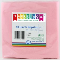 Light Pink Lunch Napkins 2ply - 50pk image 0