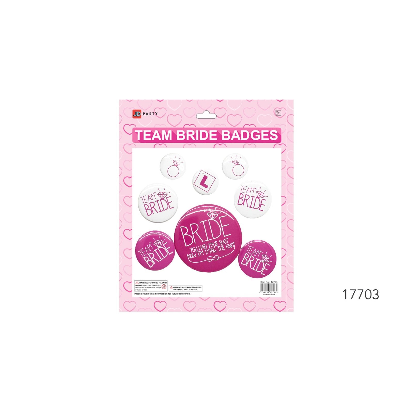 Party Badges (Hens Set Badges) image 0