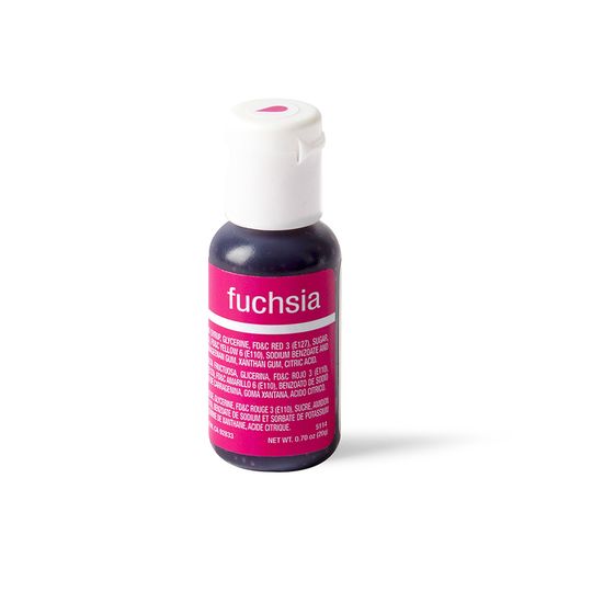 Chefmaster Liqua-Gel Fuchsia 0.7oz/20ml image 0
