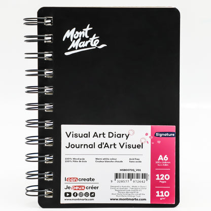 Visual Art Diary A6 120page image 0