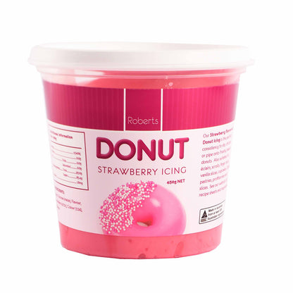 Strawberry Donut Icing 450g image 0