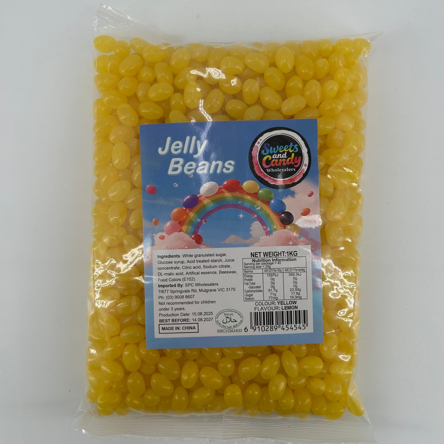 Jelly Beans Yellow 1kg image 0