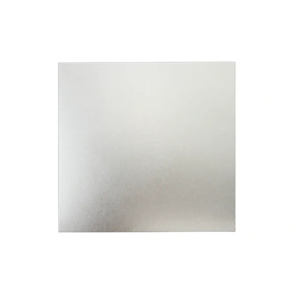 12in Silver Square Masonite Cake Board image 0