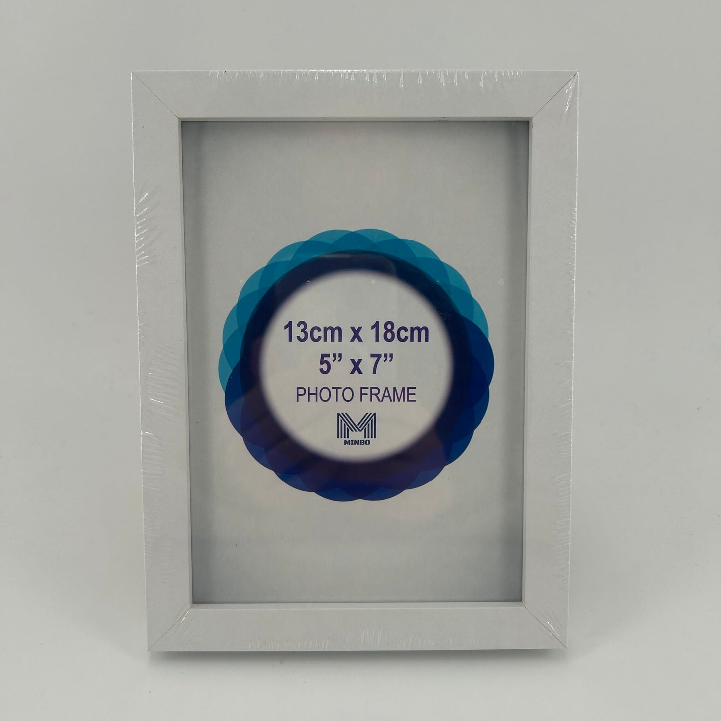 Super 5x7 Inch White Photo Frame image 0