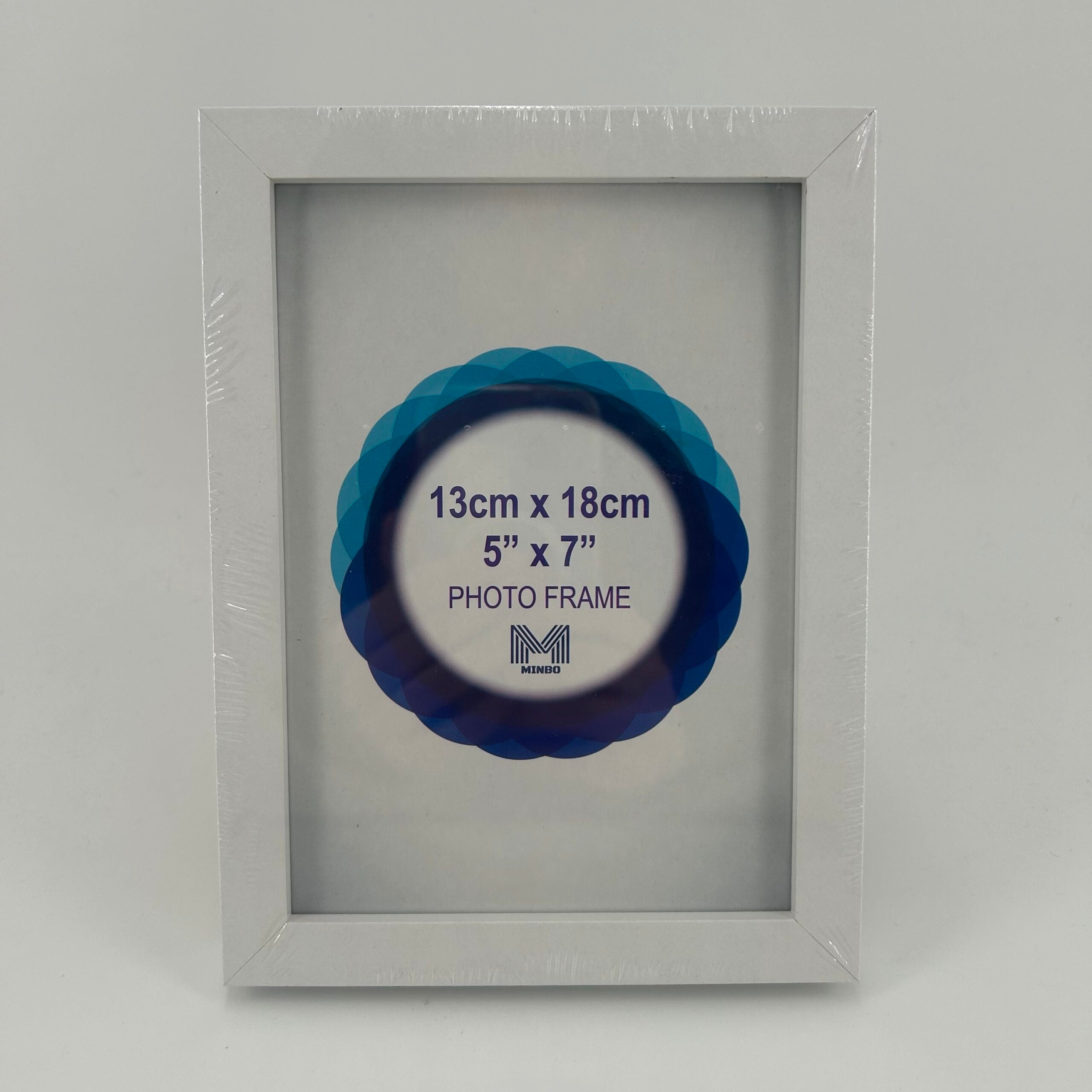 Super 5x7 Inch White Photo Frame image 0