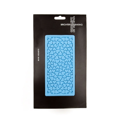 SPRINKS Silicone Mould - MINI HEARTS BAR image 0