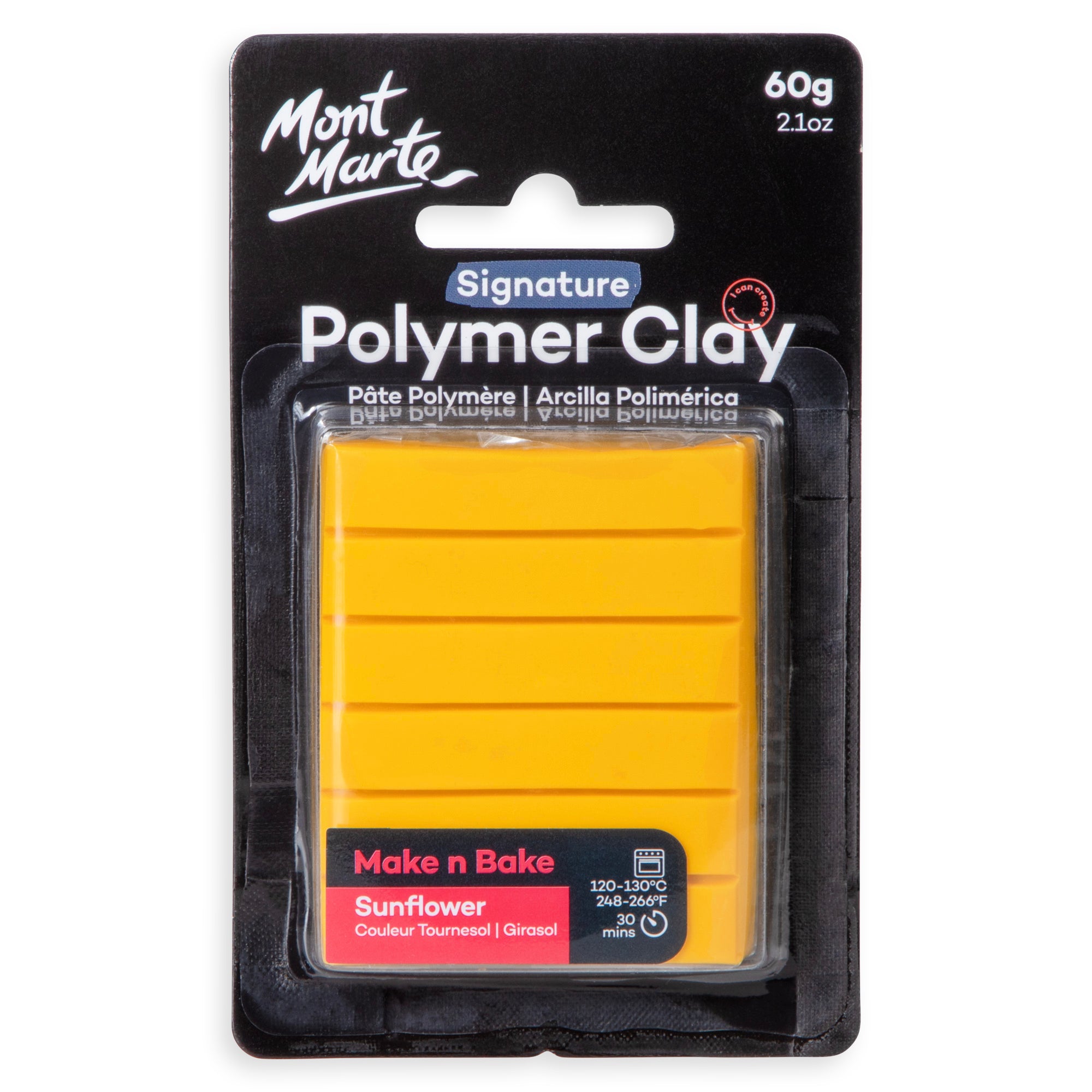 Make n Bake Polymer Clay 60g - Sunflower image 0
