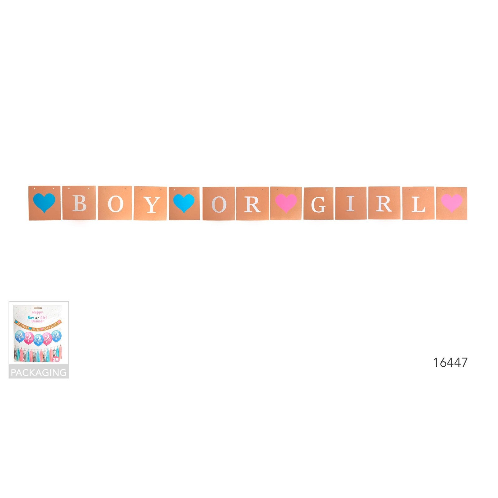 Boy or Girl Brown Banner image 0