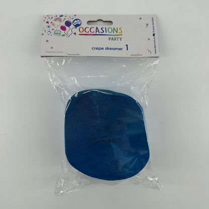 Paper Crepe Streamer 30m FRENCH BLUE image 0