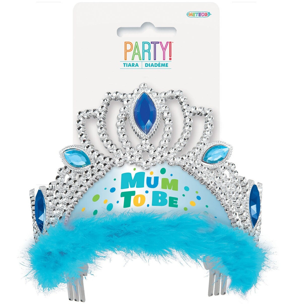 MUM TO BE TIARA - BLUE image 0