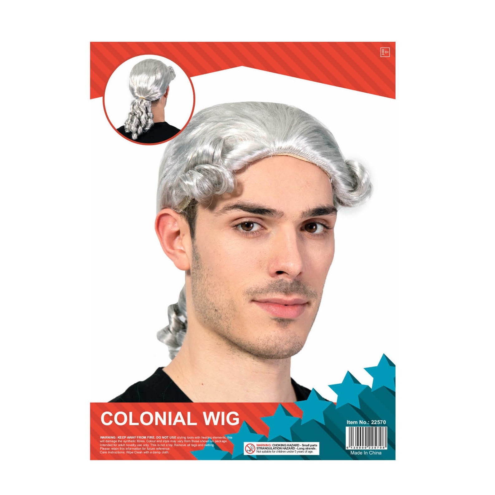 Mens Colonial/Judge Wig image 0