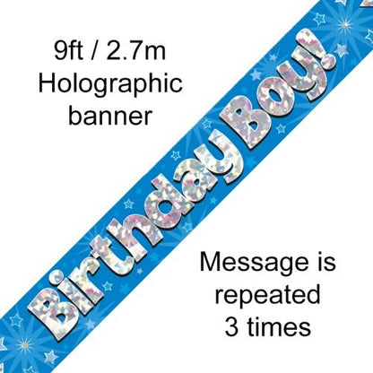 BANNER 2.7M BDAY BOY image 0