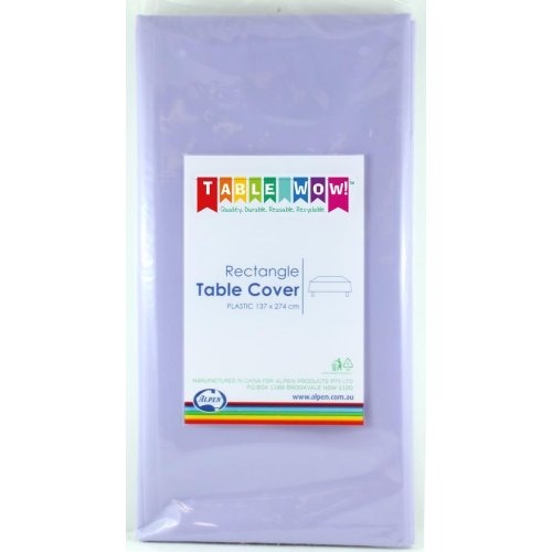 Lavender Rectangle Tablecover (137cm x 274cm) image 0