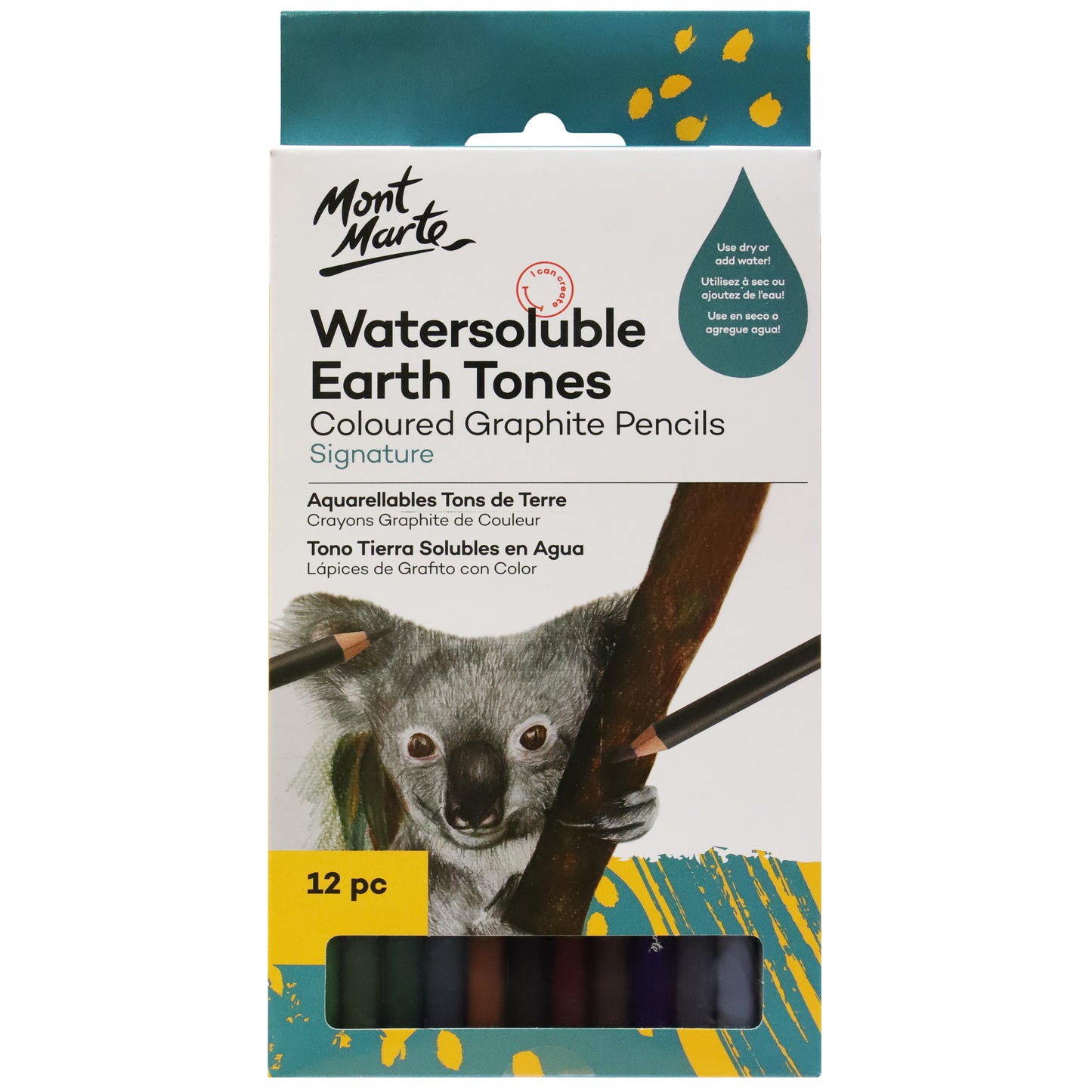 Watersoluble Earth Tones 12pc image 0