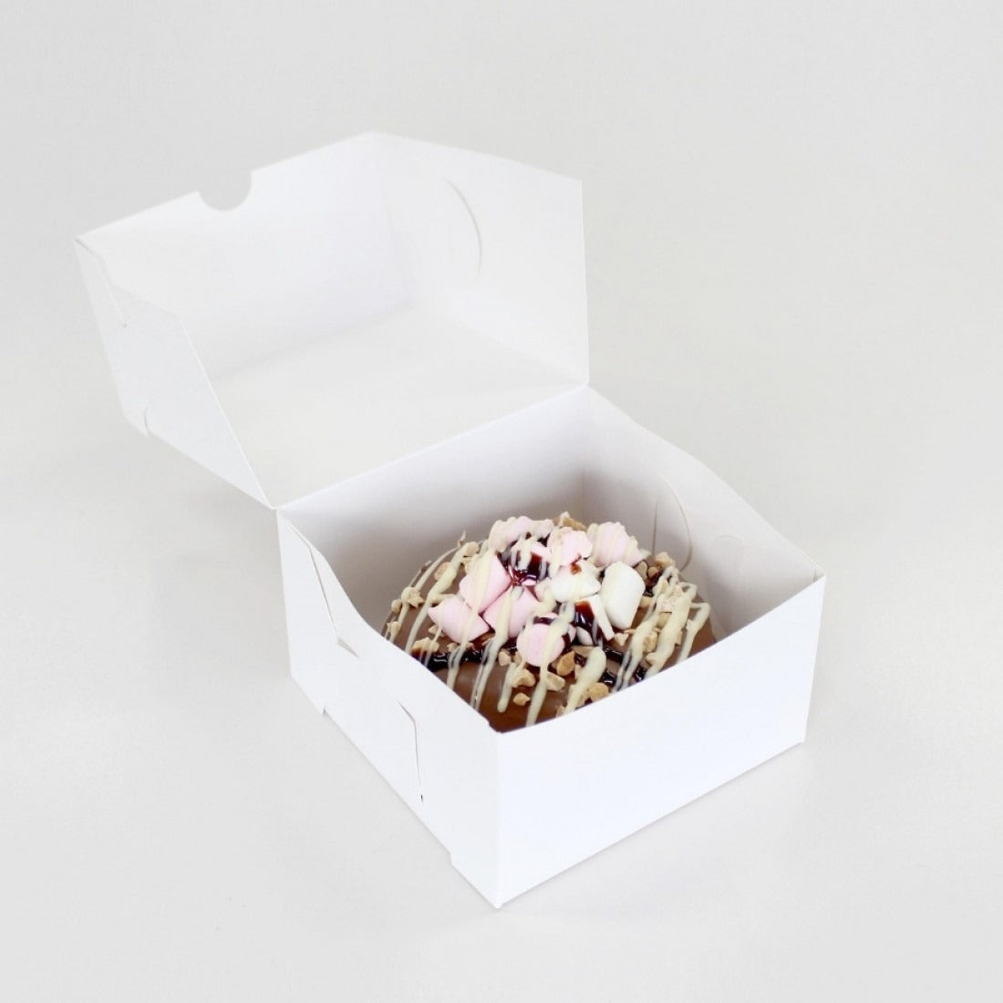1 Donut Box (4.25x4.25x2.5in) (10 Pack) image 0