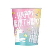UNICORN 8 x 9oz PAPER CUPS image 0