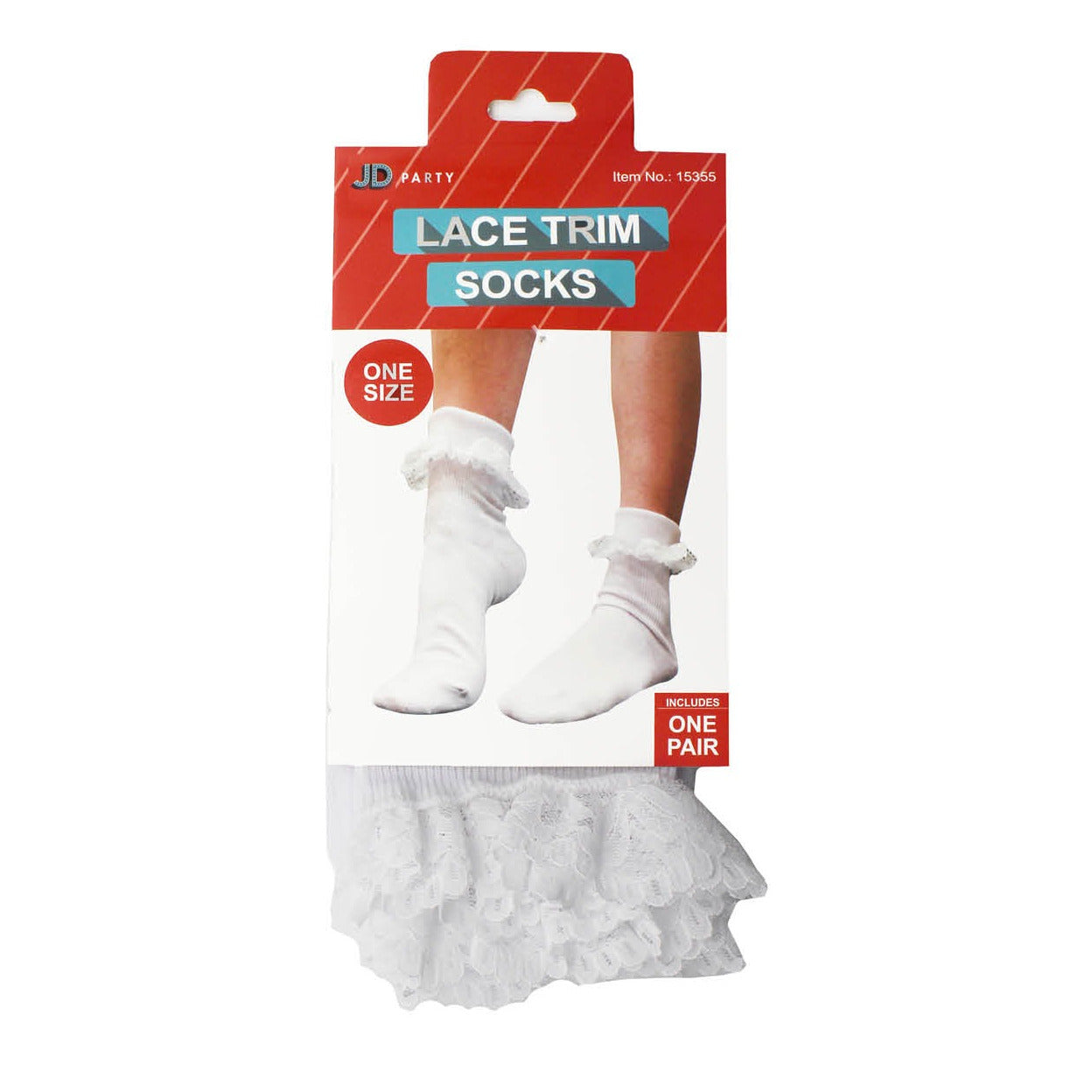 Lace frill socks image 0