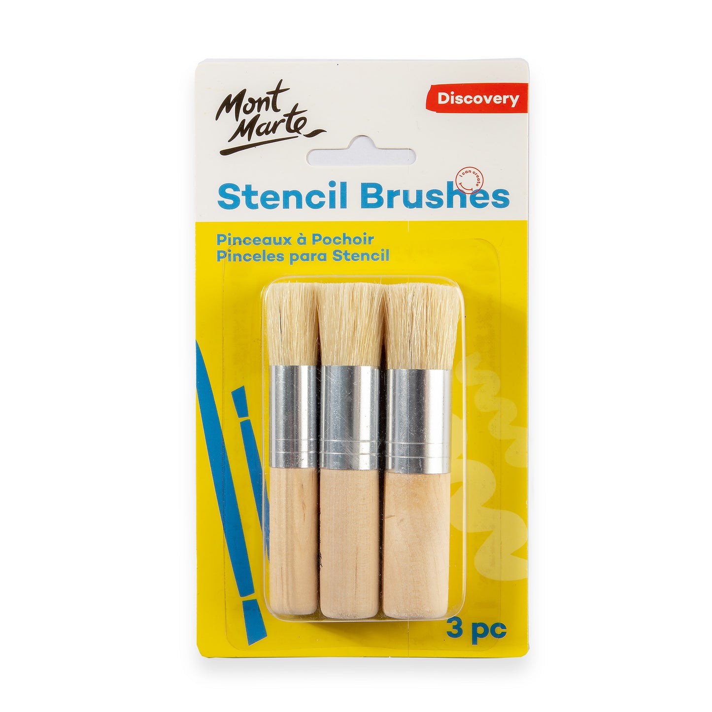 Stencil Brushes 3pc image 0