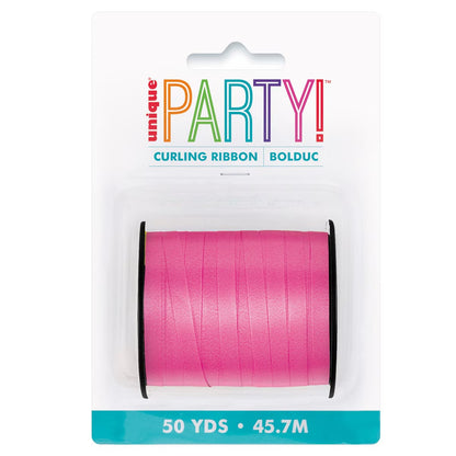 Curling Ribbon 100YDS - HOT PINK image 0