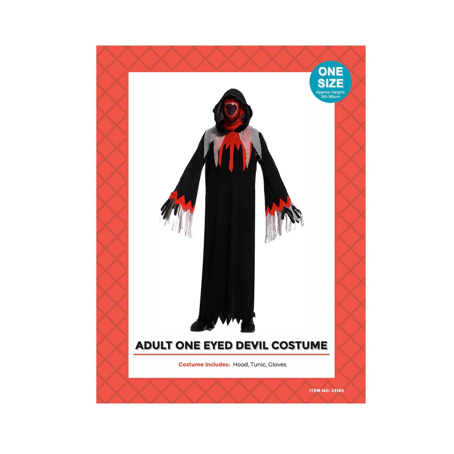 Adult One Eyed Devil Costume image 0