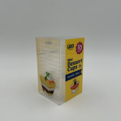 Mini Dessert Cups 125ml 10pk image 0