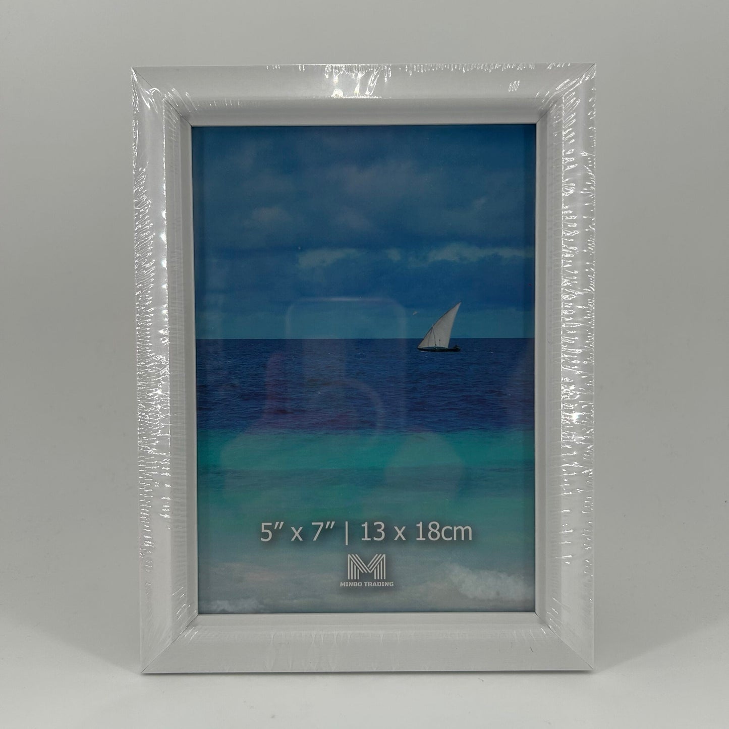 Paris 5x7 Inch White Photo Frame image 0