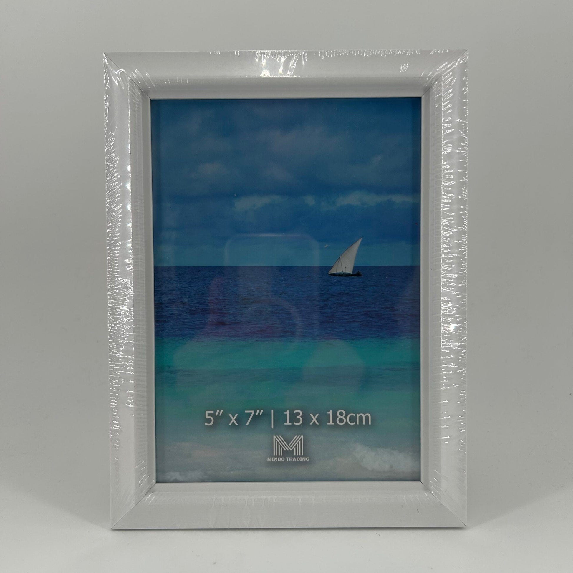 Paris 5x7 Inch White Photo Frame image 0