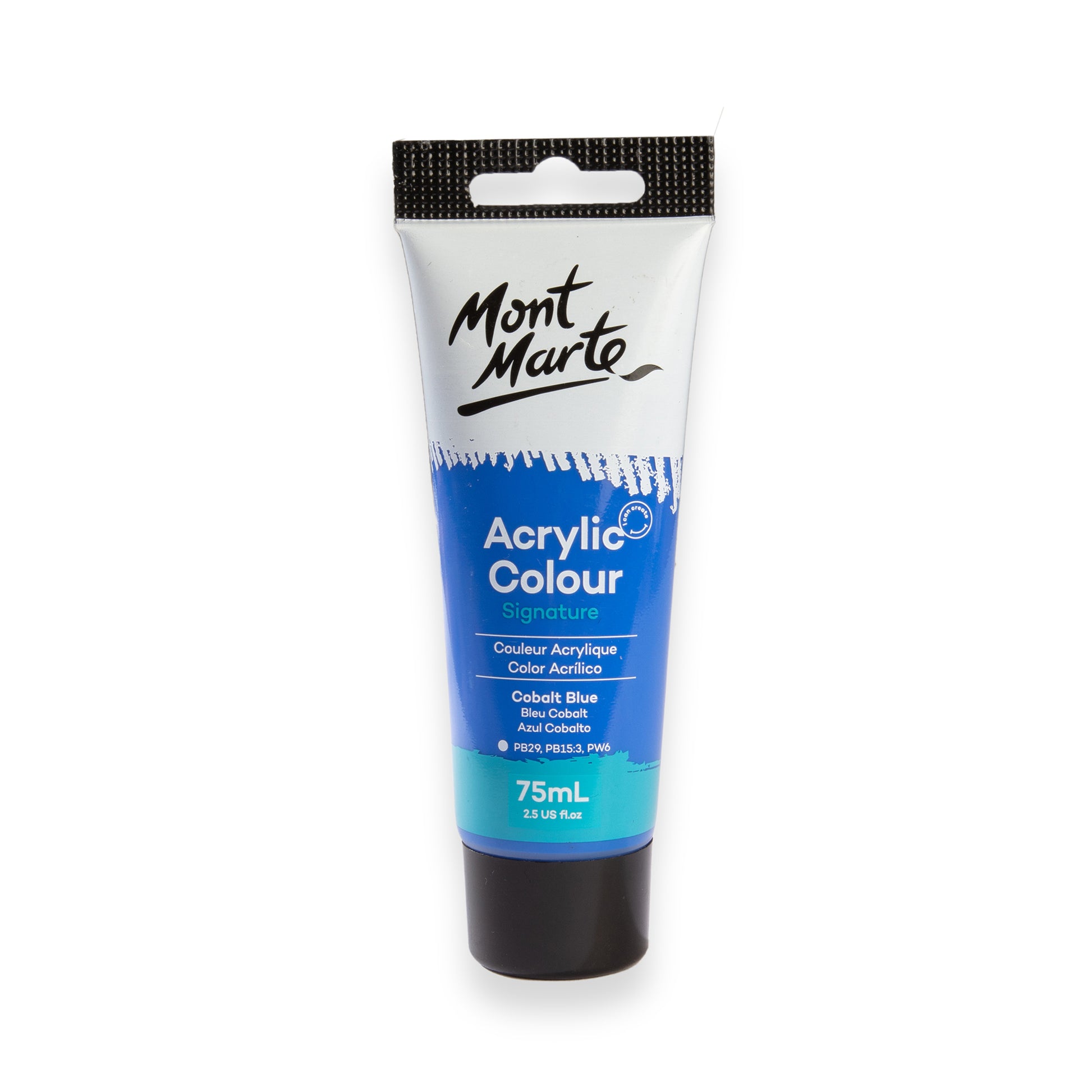 Acrylic Colour Paint 75ml - Cobalt Blue image 0