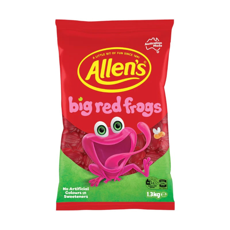 Allens Big Red Frogs 1.3KG image 0
