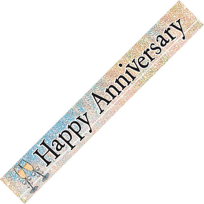 ANNIVERSARY PRISM BANNER 12ft image 0