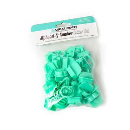 ALPHABET & NUMBER Cutter Set (40 Pieces) - by Sugar Crafty image 0