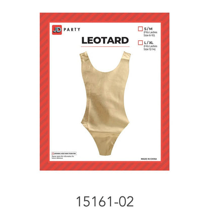 80s Leotard Metallic (L/XL) Gold image 0