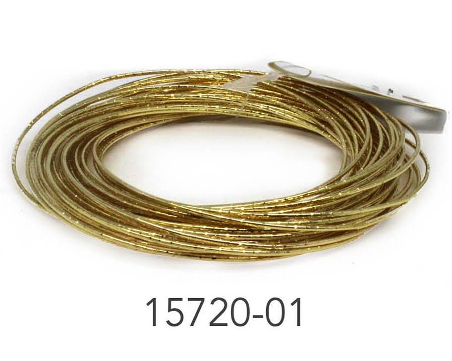 Metal Wire Bracelet (Gold) image 0