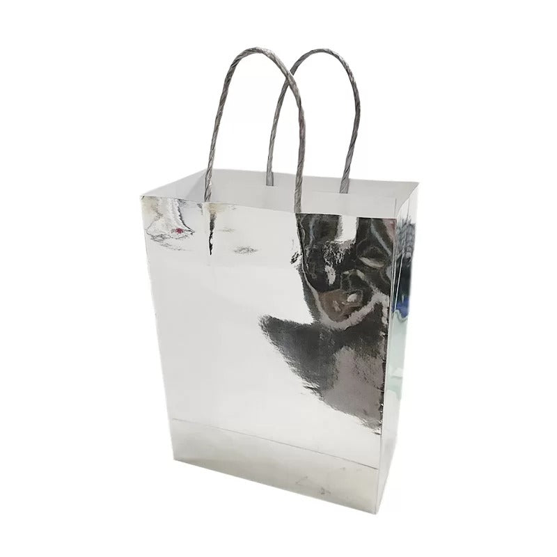 Paper Bag - Silver 4pk image 0