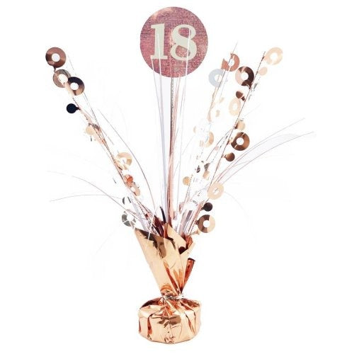 Rose Gold & White Centrepiece Weight #18 image 0