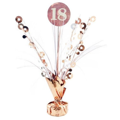 Rose Gold & White Centrepiece Weight #18 image 0
