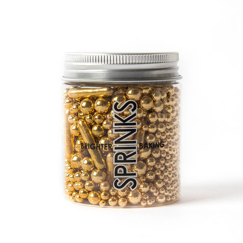BUBBLE & BOUNCE SHINY GOLD (75g) Sprinkles image 0