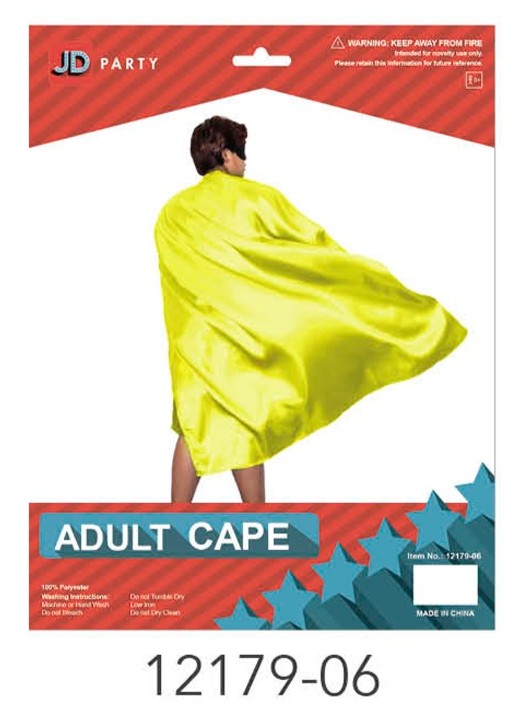 Long Cape (Yellow) image 0
