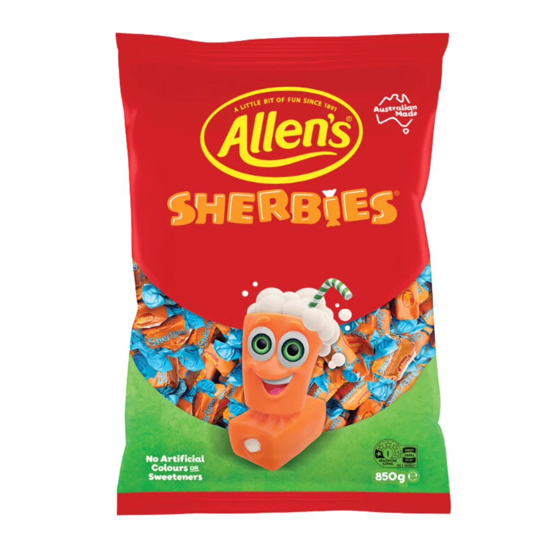 Allens Sherbies 850g image 0