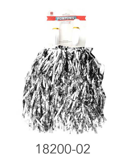Metallic Pom Pom (Silver) image 0