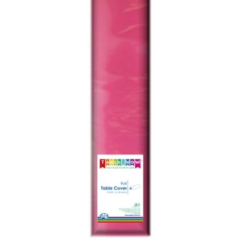 Magenta Tablecover Roll Plastic 1.2m x 30m 1 Roll image 0