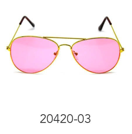 Party Glasses Aviator (Pink) image 0