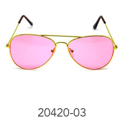 Party Glasses Aviator (Pink) image 0