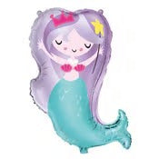 MERMAID SHAPE FOIL BALLOON image 0