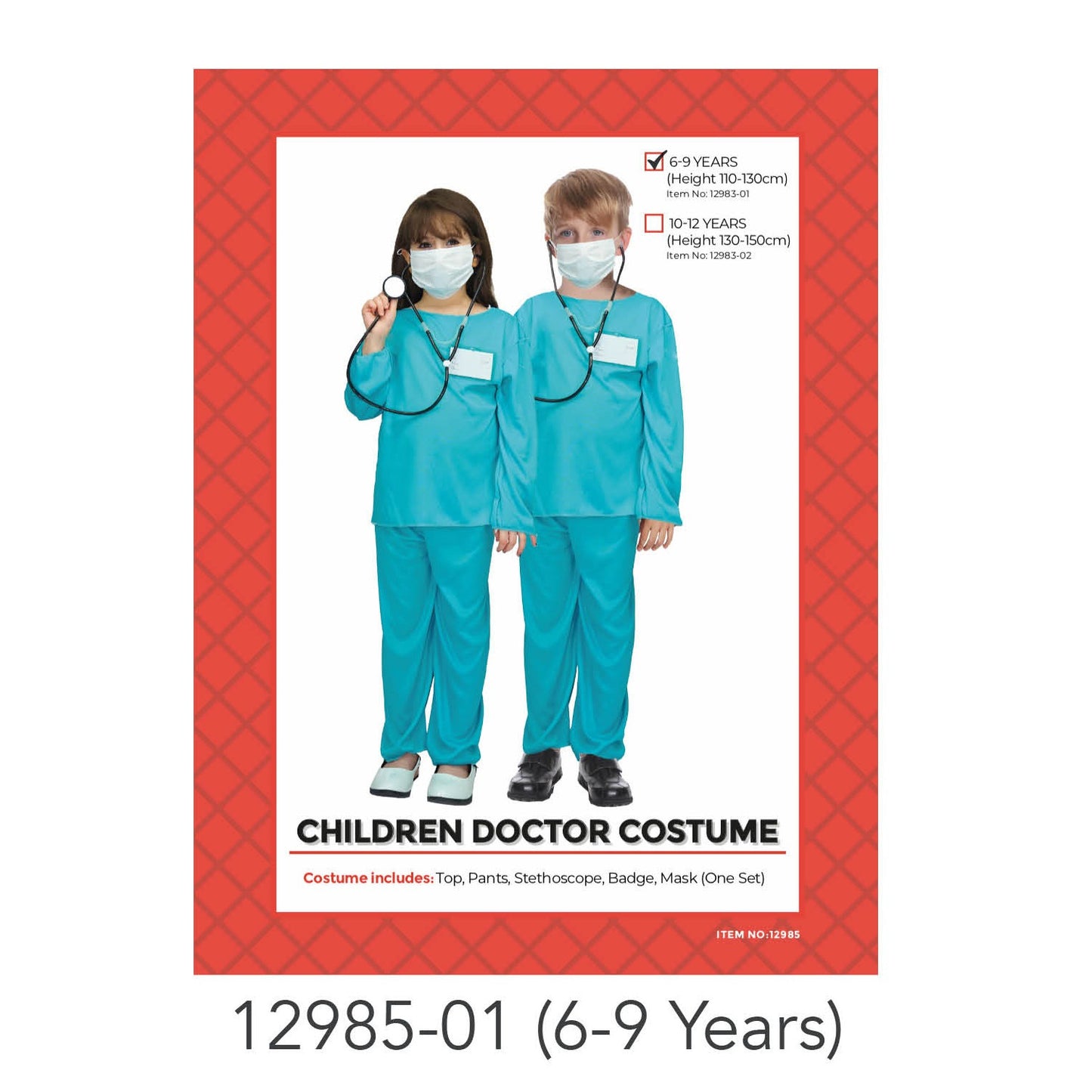 Children Doctor Costume 6-9 years image 0