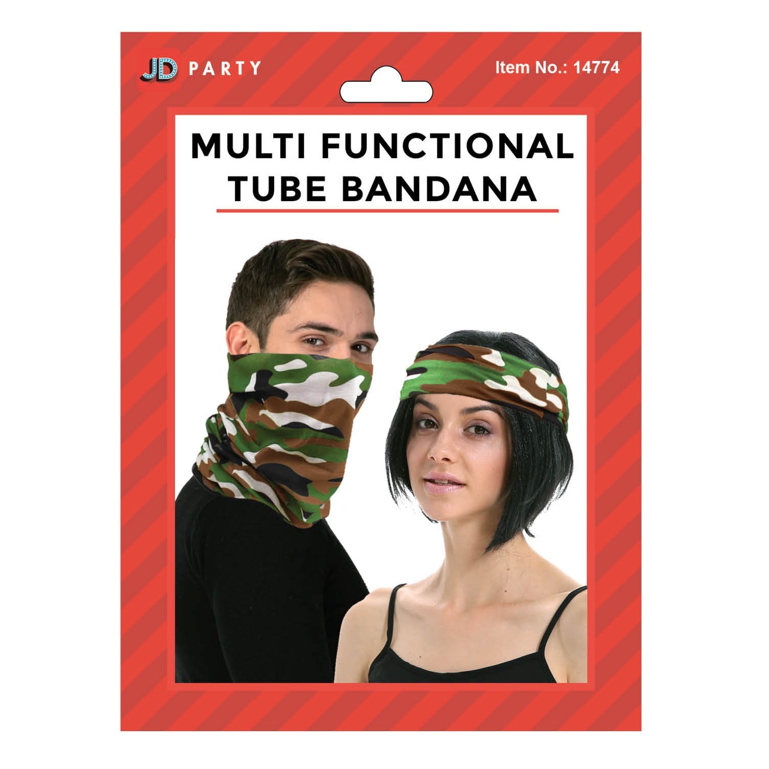 Multi-functional Tube Bandana (Camouflage) image 0